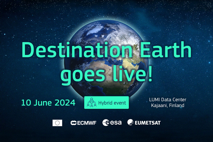 Destination Earth goes live
