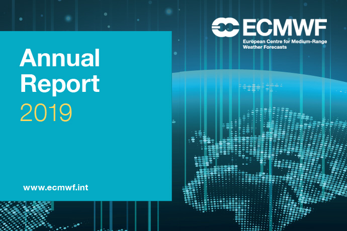ECMWF Annual Report 2019 Cover image