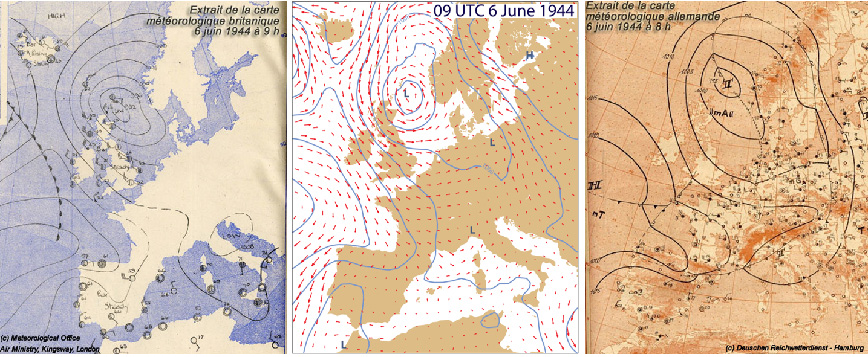 D-Day Weather Chart ECMWF