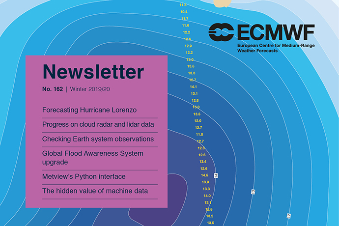 ECMWF Newsletter 162 cover
