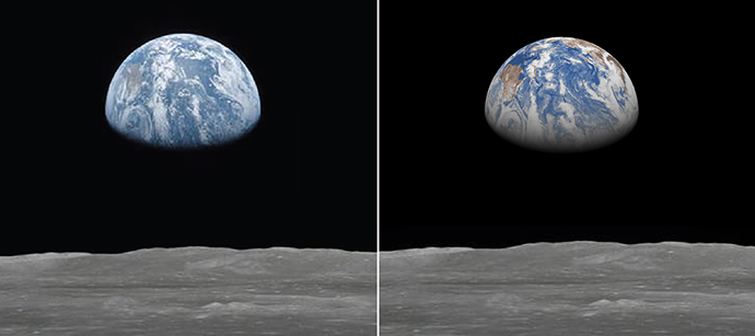 Nasa Image Of Earth From Moon