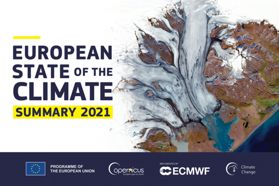 C3S ESOTC 2021 Summary cover C3S ESOTC 2021 Summary cover