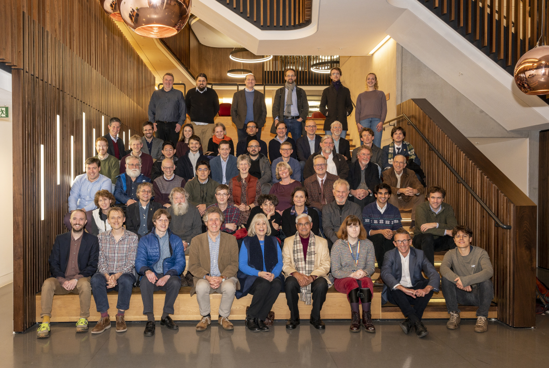 Participants of the symposium on 6th December 2022 to celebrate the career of Professor Tim Palmer, University of Oxford.